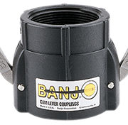 Banjo Cam Lever Poly Couplings 2"